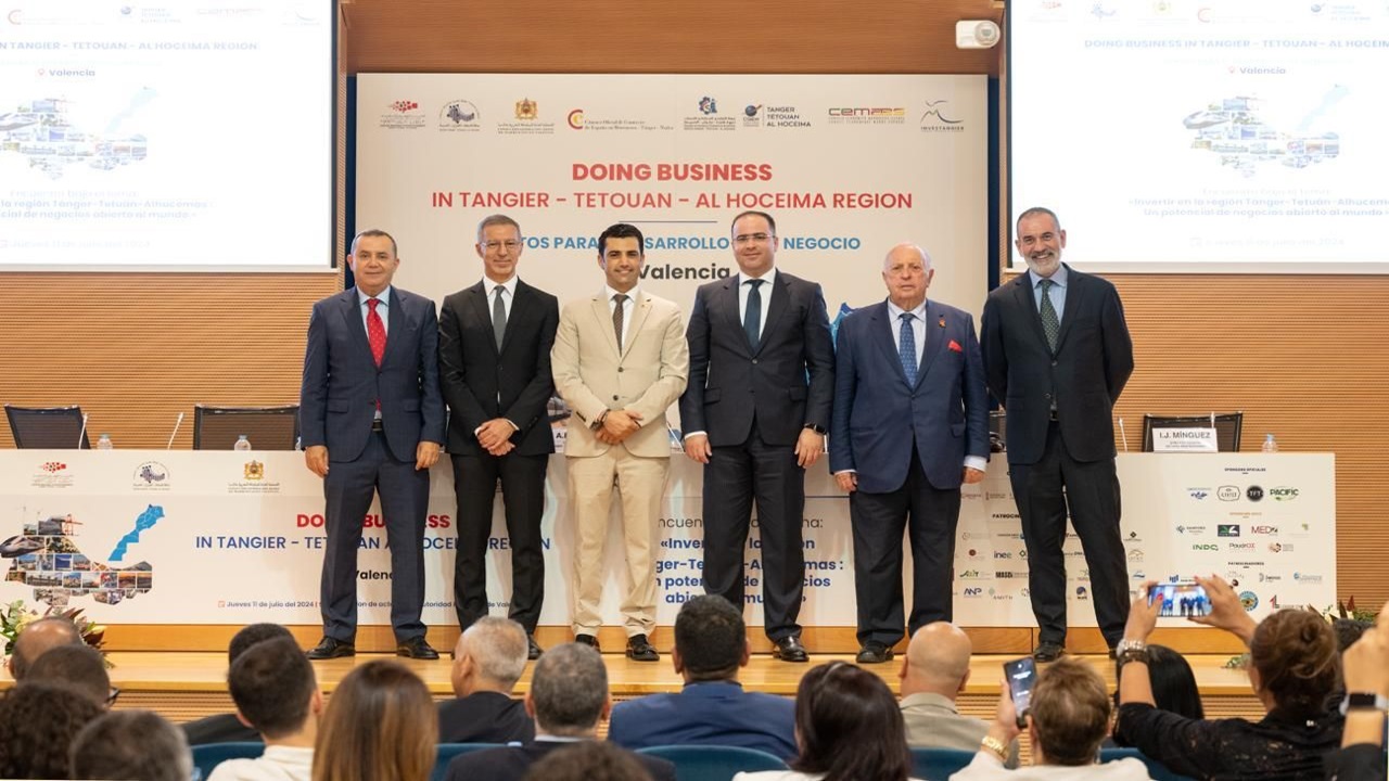 Intervención de Adil Rais de CEMAES en Valencia: Oportunidades de Negocio y Desarrollo en Tánger-Tetuán-Alhucemas