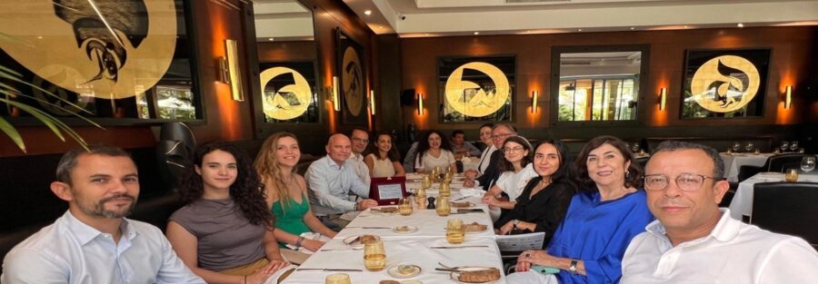 Déjeuner d’Adieu Honore Ignacio Pino de la Chica pour ses 8 Ans de Contribution à la Chambre de Commerce Espagnole au Maroc