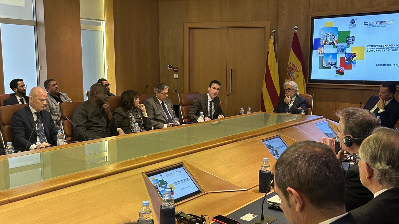 Gran Recepción a la Delegación de FOMENT en la Sede de la CGEM